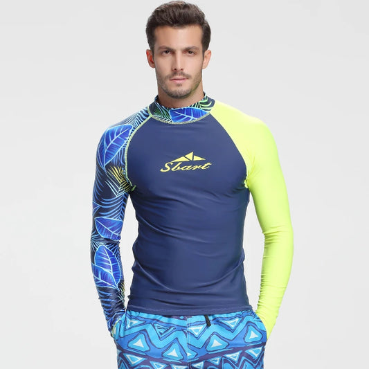 Sail Sunscreen Suit Men's Diving Suit Tight Elastic Split Adult Long Sleeve Jellyfish Suit Diving Suit