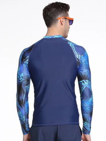 Sail Sunscreen Suit Men's Diving Suit Tight Elastic Split Adult Long Sleeve Jellyfish Suit Diving Suit