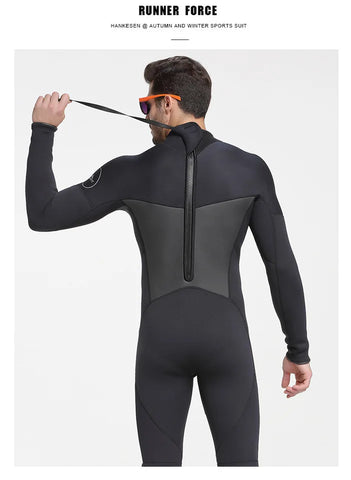 One piece diving suit long sleeved 1.5mm jellyfish suit professional snorkeling suit