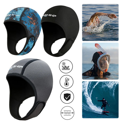 2mm Neoprene Dive Hood Wetsuit Hood Quick Dry Thermal Hood