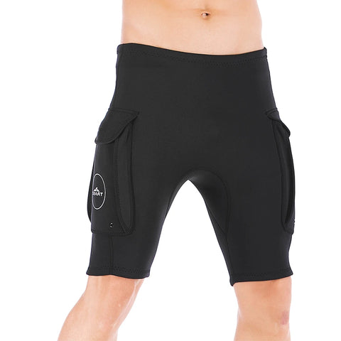 3MM men's swimming trunks cold-proof diving trunks warm wet suit shorts swimsuit