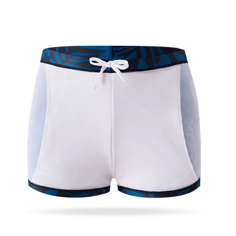 Summer Quick-dry Swimming Trunks Shorts Men Swimsuit Beach Pants Print Bathing Suit Plus Size Boxer