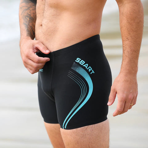 Men’s Swim Trunks Quick Dry Beach Shorts Breathable Lightweight Elastic Waist Summer Board Shorts for Swimming