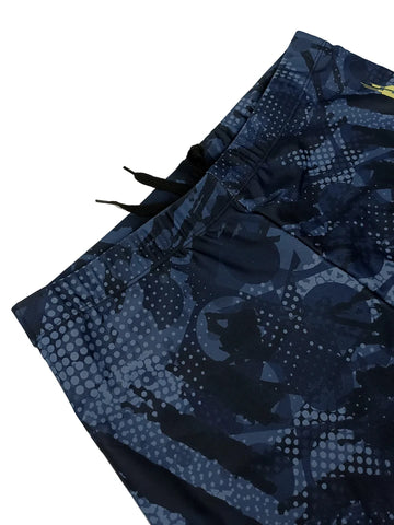 Asian Size Men's Swimming Trunks Shorts Long to Knee Competitive Swim Training Swimsuit Men Pants Quick dry Printed