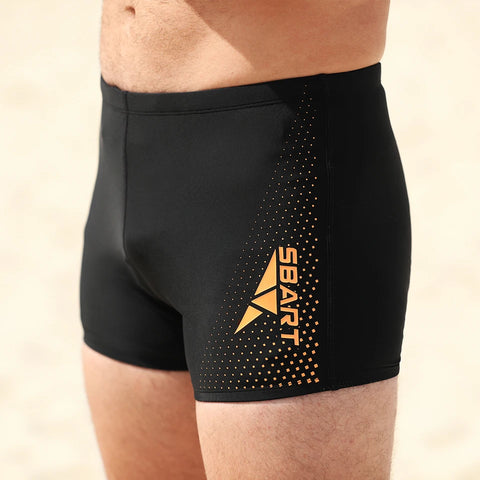Men’s Swim Trunks Quick Dry Beach Shorts Breathable Lightweight Elastic Waist Summer Board Shorts for Swimming
