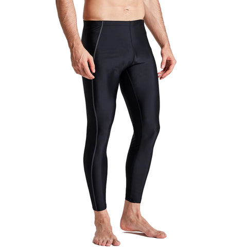 Rash Guard Swimming Trunks Long Pants Quick Dry Triathlon Men Women Swimwear Jammers Beach Surf Diving Swimsuit