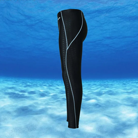 BanFei Professional Swimming Trunks Long Pants Women Men Quick Dry Diving  Jammers Swimwear Swimsuit Rash Guard Nylon Spandex