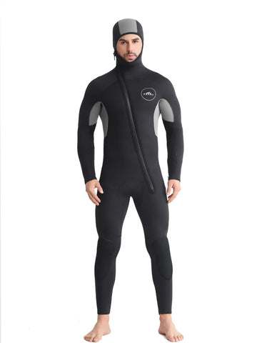 New 5/7MM Thickened Diving Suit Surfing Suit One Piece Diving Suit Cold and Warm Plucked Jellyfish Suit