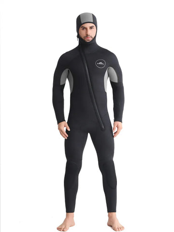 New 5/7MM Thickened Diving Suit Surfing Suit One Piece Diving Suit Cold and Warm Plucked Jellyfish Suit