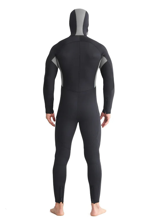 New 5/7MM Thickened Diving Suit Surfing Suit One Piece Diving Suit Cold and Warm Plucked Jellyfish Suit