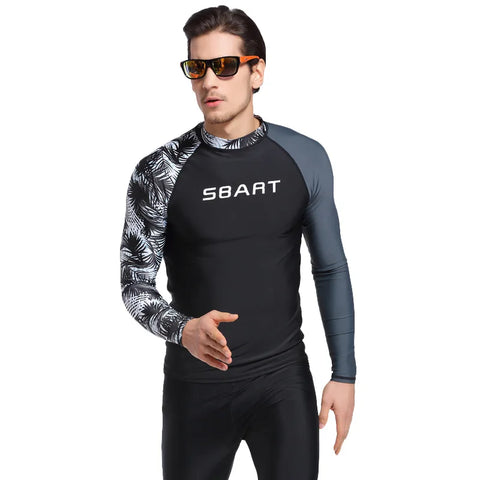 Sail Sunscreen Suit Men's Diving Suit Tight Elastic Split Adult Long Sleeve Jellyfish Suit Diving Suit