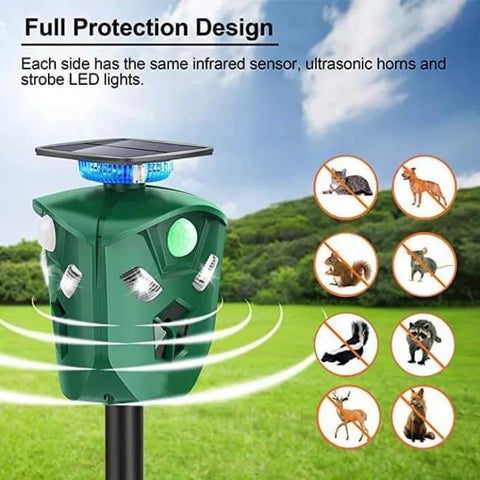 2021 New 360 Degree Solar animal Repeller