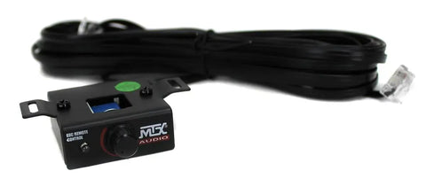 MTX 12" Dual Loaded Car Subwoofer w/Sub Box, Amplifier, & QPower Wiring Kit