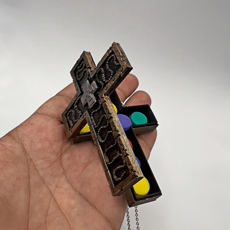 Squid Thanos 230 - Game Cross Necklace