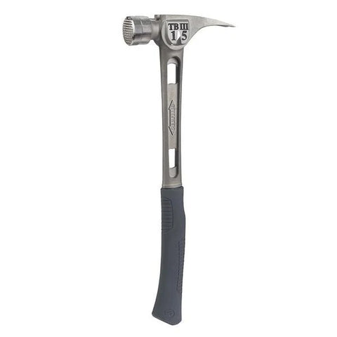 Stiletto TB3MC 15 oz Ti-Bone III Titanium Hammer with Milled Face Curved Handle