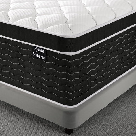 Full Size Mattress, 10 Inch Full Size Mattress in a Box, Medium Plush Hybrid Mattress