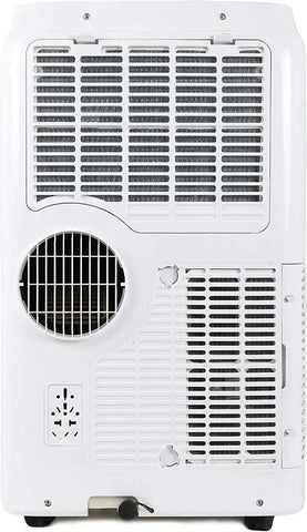 14,000 BTU Portable Air Conditioner with Heat and Remote Control, White