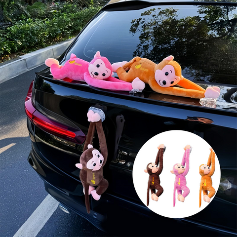 Funny Car Tail Monkey Pendant Decoration