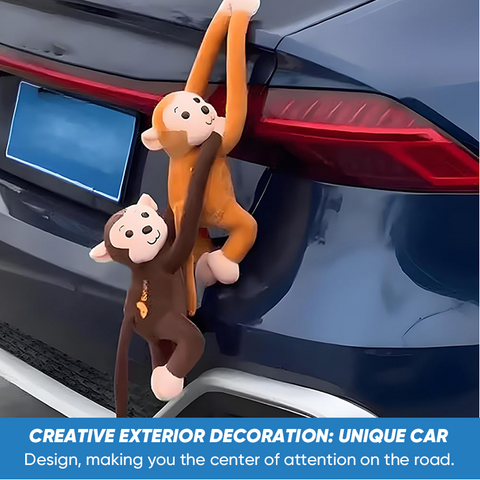 Funny Car Tail Monkey Pendant Decoration