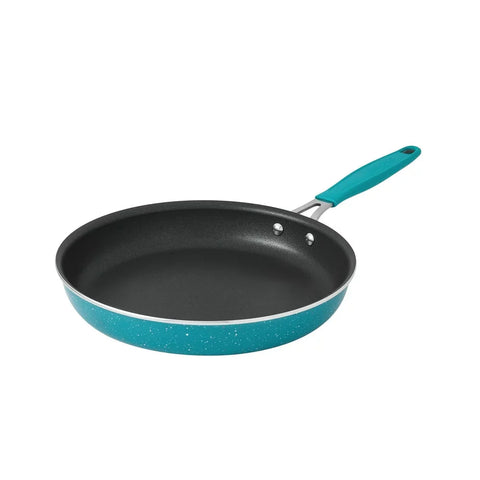 The Pioneer Woman Brilliant Blooms 38-Piece Cookware Set, Teal �� Complete Kitchen Solution with Floral Design