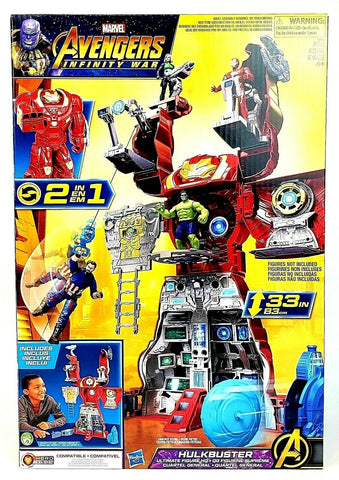 Hasbro Marvel Avengers Infinity War Hulkbuster Ultimate Figure HQ Playset with Target Tower & Roto-Blade Launcher