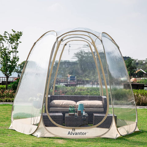 Bubble Tent Pop Up Gazebo, 8-10 Person Igloo Dome Garden Patio Canopy Shelter