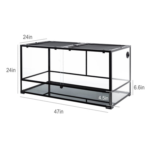 120gallon Extra Large Reptile Terrarium