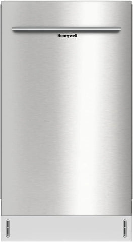 Honeywell 18 Inch Dishwasher with 8 Place settings, 6 Washing Programs, Stainless Steel Tub, UL/Energy Star- Stainless Steel