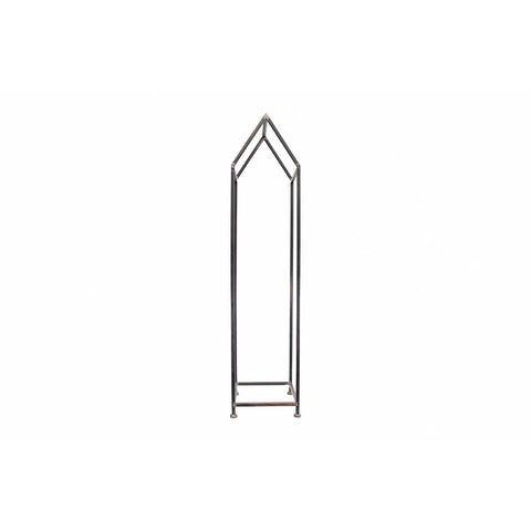 3R Studios House Shaped Metal Log Holder