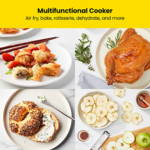 CHEFMAN Multifunctional Digital Air Fryer+ Rotisserie, Dehydrator, Convection Oven