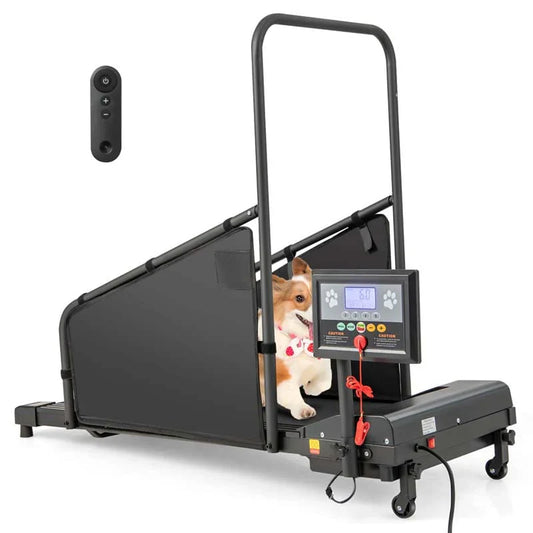 200 Lbs Dog Treadmill Pet Running Machine Indoor Pet Exercise Equipment With Remote Amp 14039039 Lcd Screen