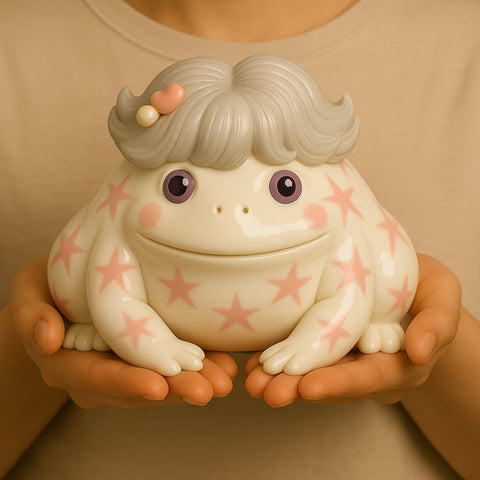 Lucky Charm Frog Family