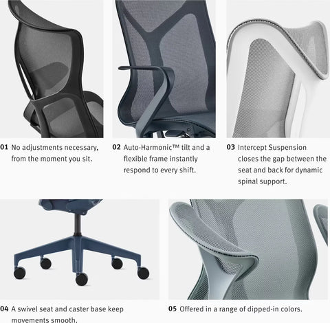 Cosm Chair, Mid Back