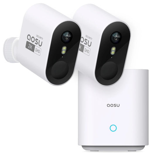 AOSU Security Cameras Wireless Outdoor Home System