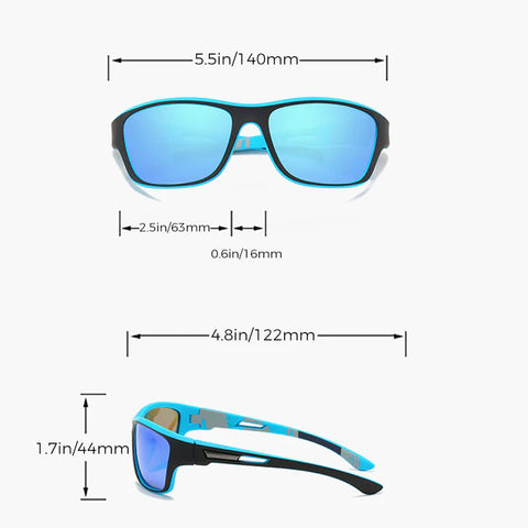 Outdoor Sports Sunglasses With Anti-glare Polarized Lens