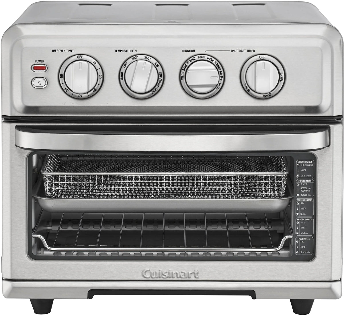 Cuisinart 锟斤拷 Air Fryer Toaster Oven with Grill 锟斤拷 Stainless Steel