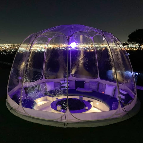 Bubble Tent Pop Up Gazebo, 8-10 Person Igloo Dome Garden Patio Canopy Shelter