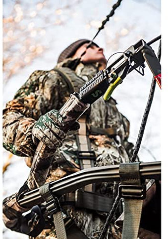 Summit Viper SD Climbing Treestand �� Lightweight Aluminum, Foam Padded Seat, 300 lbs Capacity, Includes Safety Harness