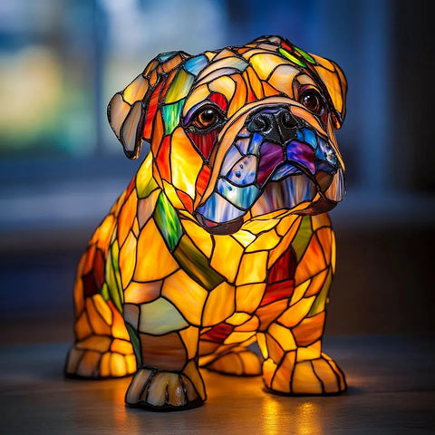 English Bulldog Lamp