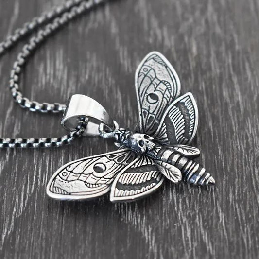 Death Head Moth Necklace