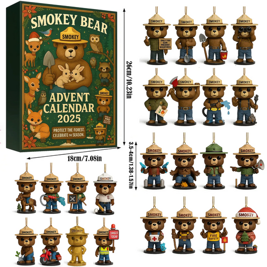 24 Days Smokey Bear Advent Calendar 2025