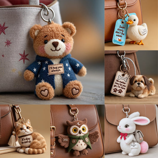 Emotional Support-Bag Pendant
