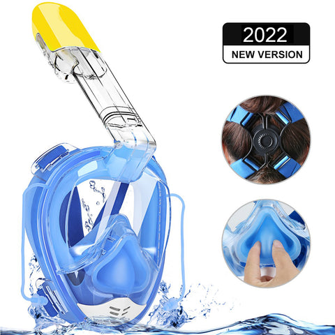 Summer Soft Nose Full Face Diving Mask