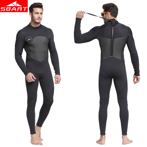 SBART 1.5mm Neoprene Men Diving Wetsuit High Elasticity Stitching Beach Equipment