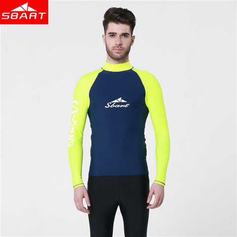 SBART Long Sleeve Rashguards Swim Shirts