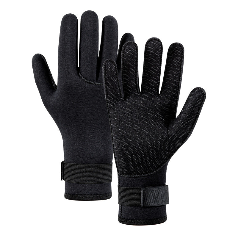 Men's 3mm Neoprene Swimming Diving Gloves