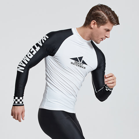 SBART Long Sleeve Diving Wetsuit Lycra Quick-dry Sun Protection T-shirt