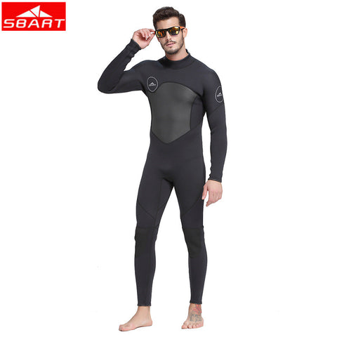 SBART 1.5mm Neoprene Men Diving Wetsuit High Elasticity Stitching Beach Equipment