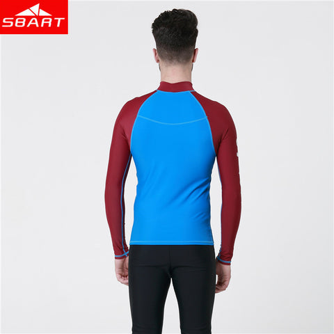 SBART Long Sleeve Rashguards Swim Shirts