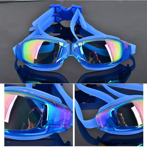 Waterproof UV Anti Fog Swimming Goggles Swim Glasses